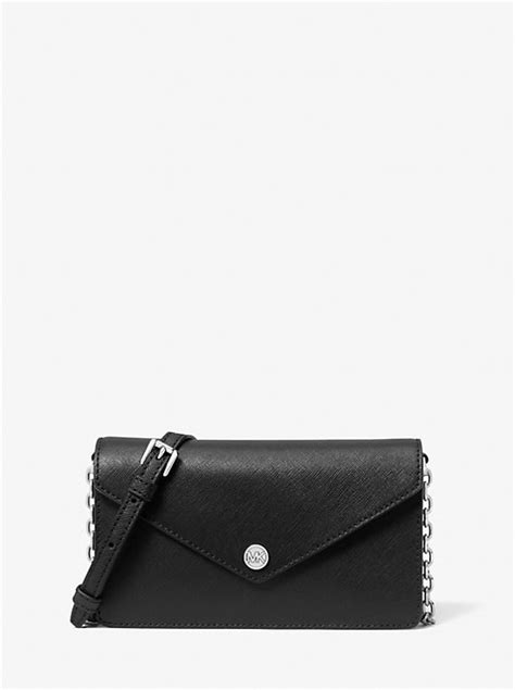 michael michael kors saffiano leather clutch|saffiano leather cross body bag.